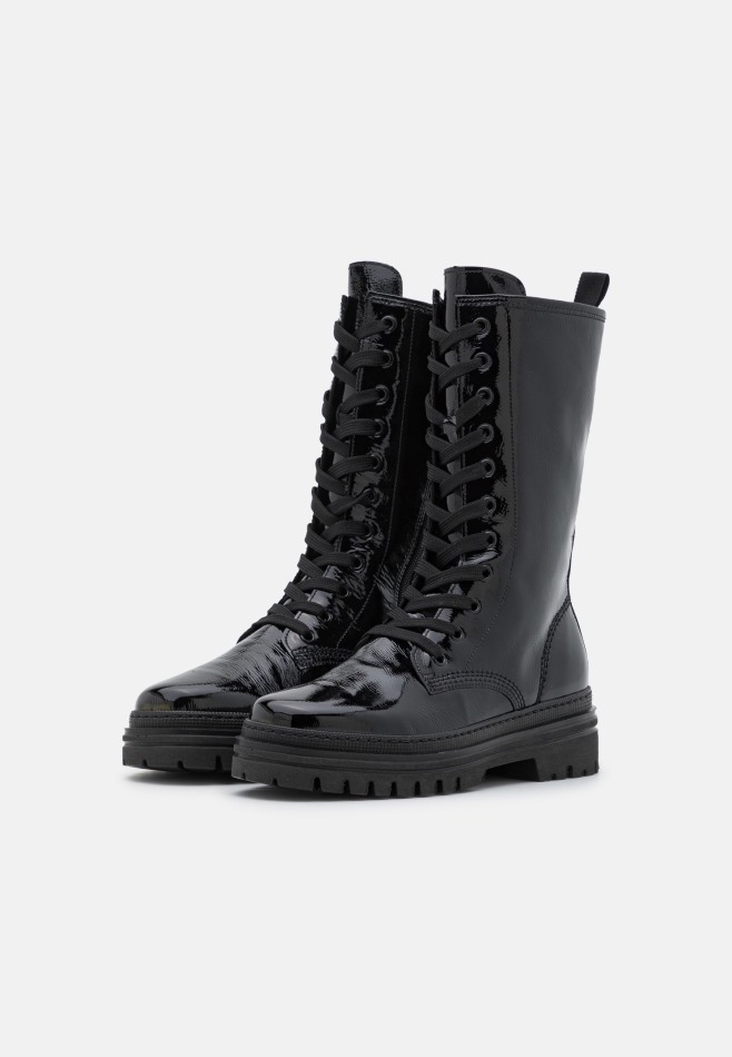 Bottes à Lacets Gabor | Noir Exclusif